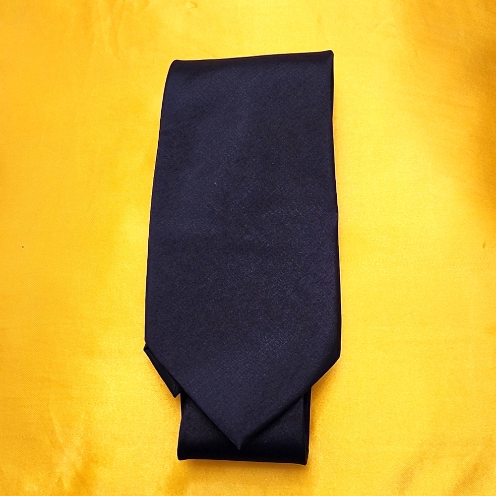Necktie, black 57"